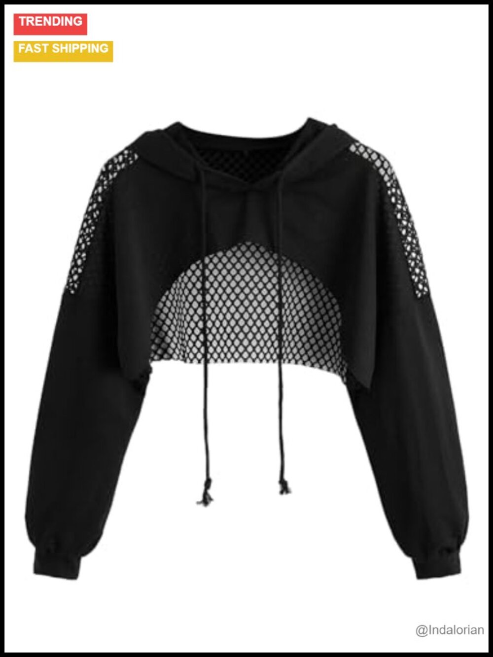 Women's Cut Out Long Sleeve Crop Top Pullover Sweatshirt